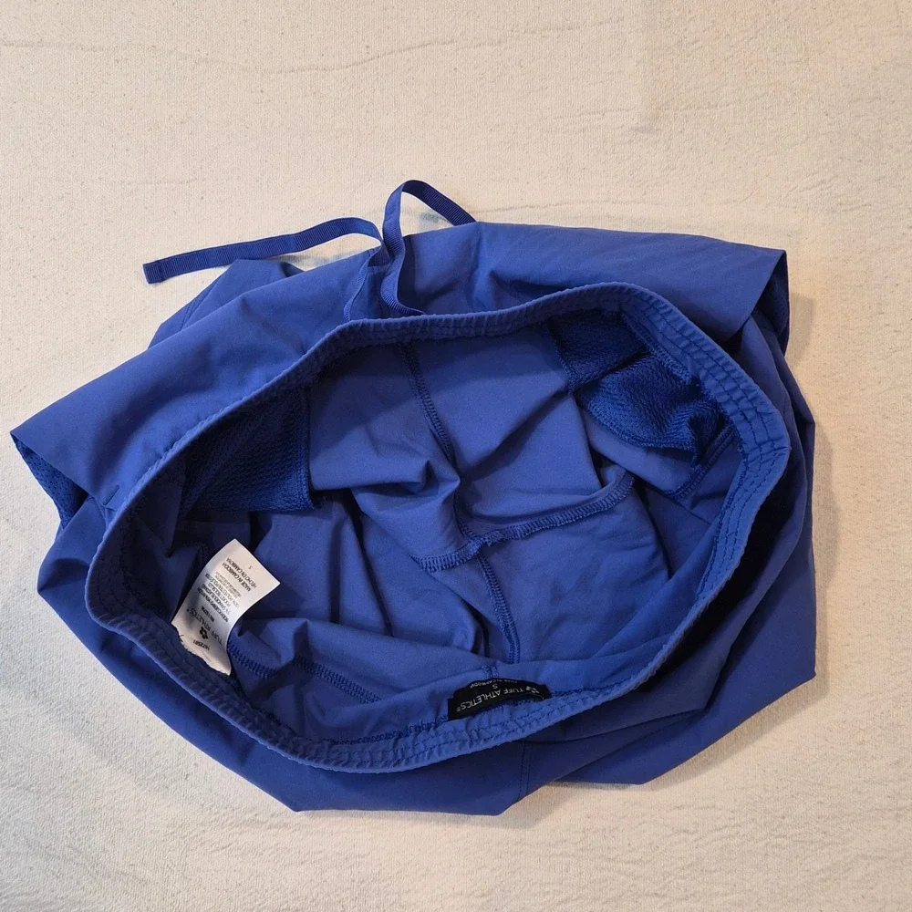 Tuff Athletics Blue Active Shorts Womens Small Drawstring Pockets 1672581